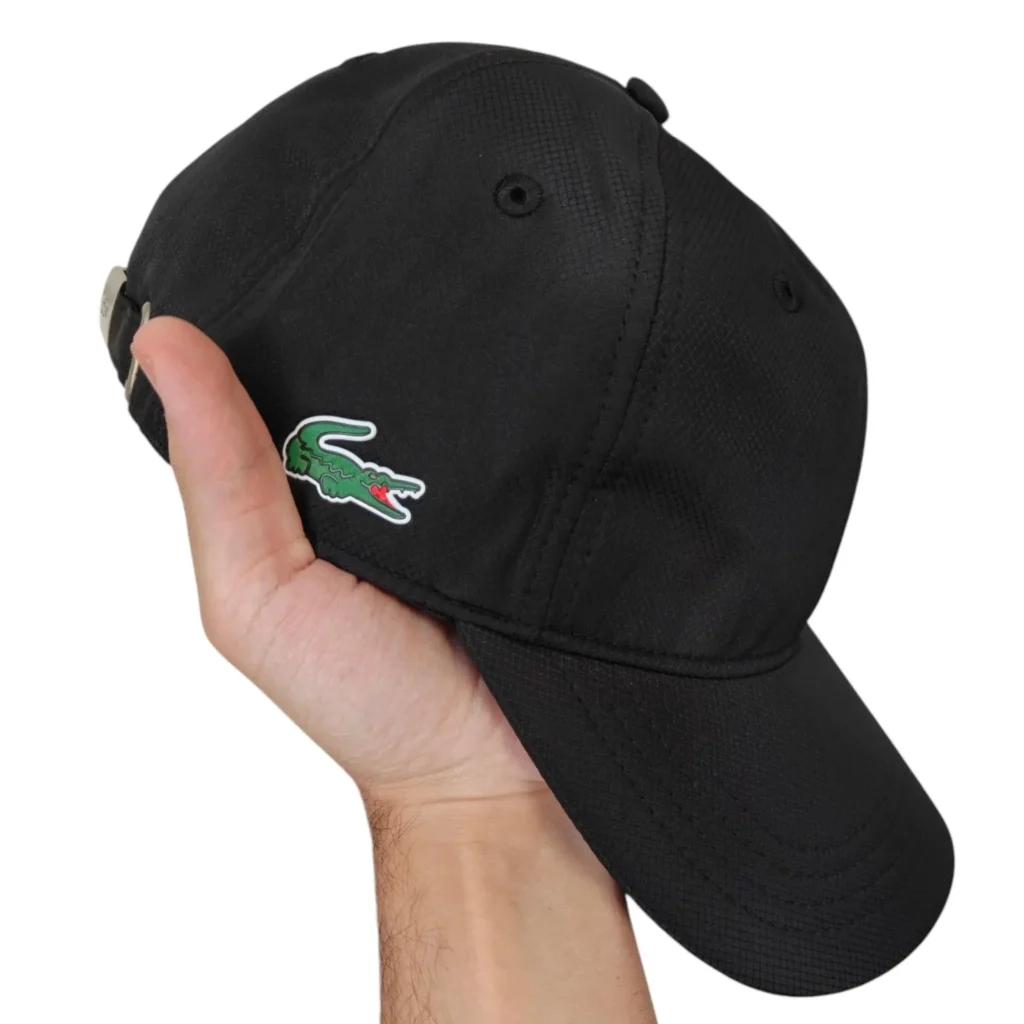 Casquette Lacoste noir