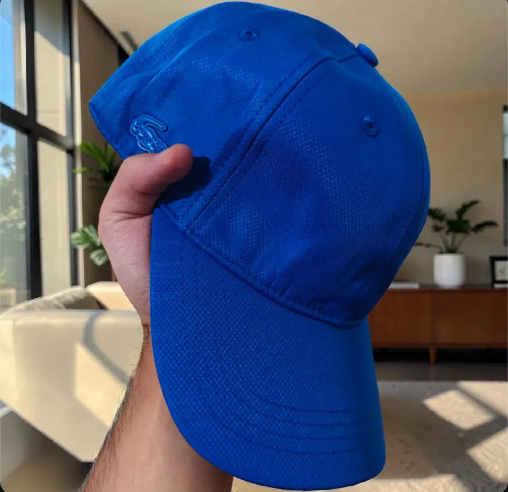 Casquette Lacoste bleu
