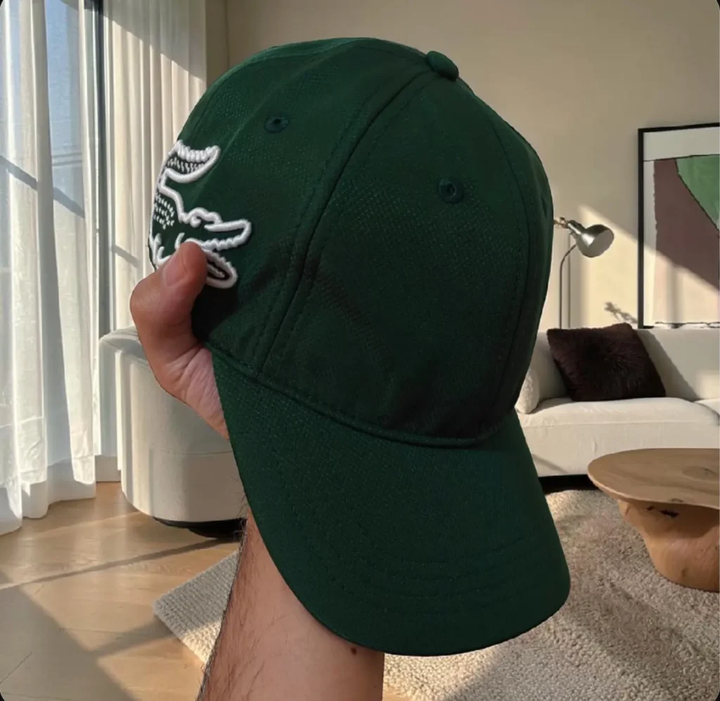 Casquette Lacoste vert