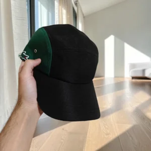 Casquette Lacoste vert noir